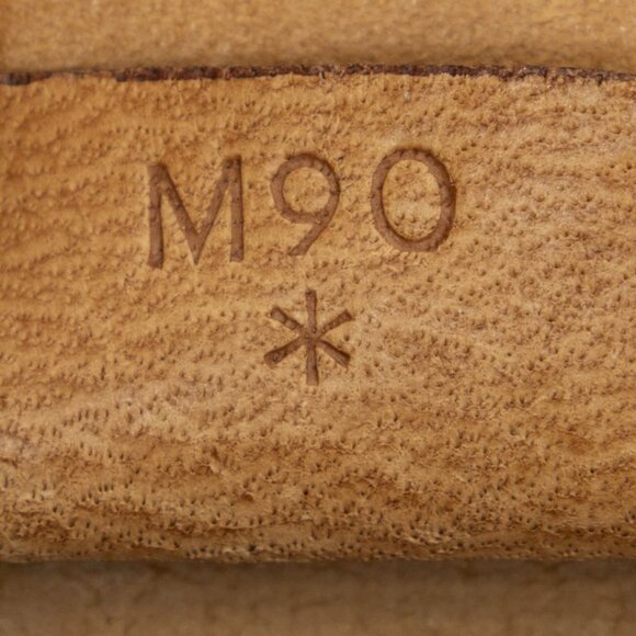 Celine Vintage Fold Over Clutch Brown Macadam Canvas AB - Picture 4 of 4